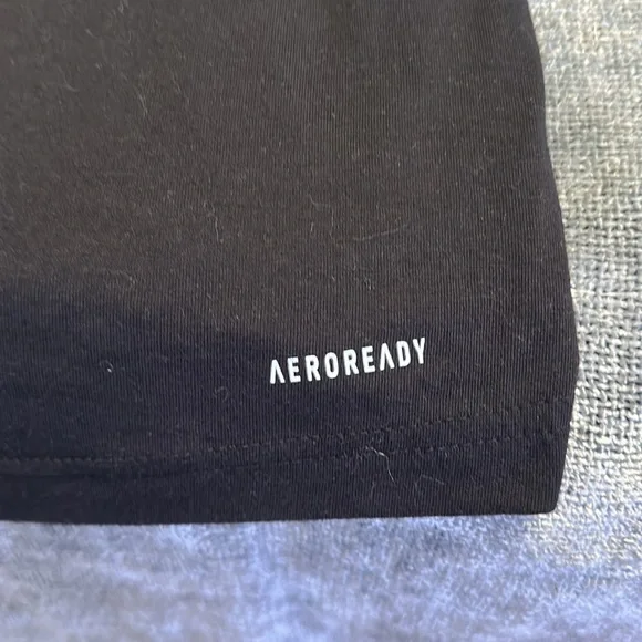 Adidas Men's Black T-Shirt for spring,summer, athletic or casual - Picture 5 of 6